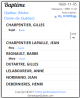 Fiche baptême (Drouin)