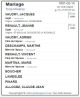 Mariage (Fiche Drouin)
