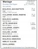 Mariage (Fiche Drouin)