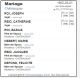Mariage (Fiche Drouin)