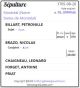 Décès (Fiche Drouin)